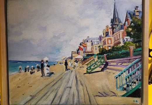 beach after Monet