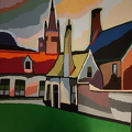 Auguste Herbin 1882-1960 Acryl 22 x 28