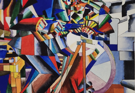 Kazimir Malevich &#039;The Knifegrinder&#039; 1912