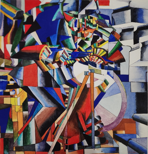 Kazimir Malevich 'The Knifegrinder' 1912