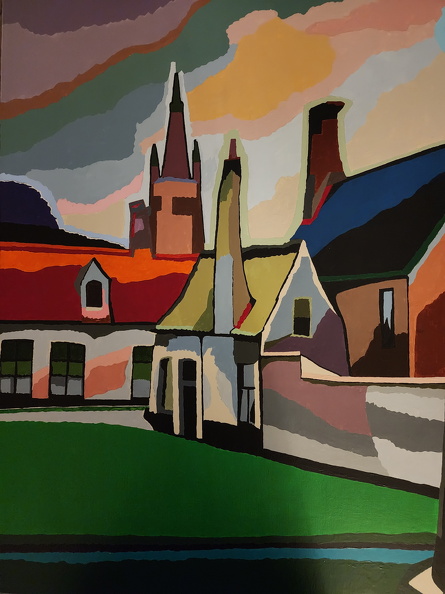 Auguste Herbin 1882-1960 Acryl 22 x 28