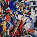 Kazimir Malevich 'The Knifegrinder' 1912